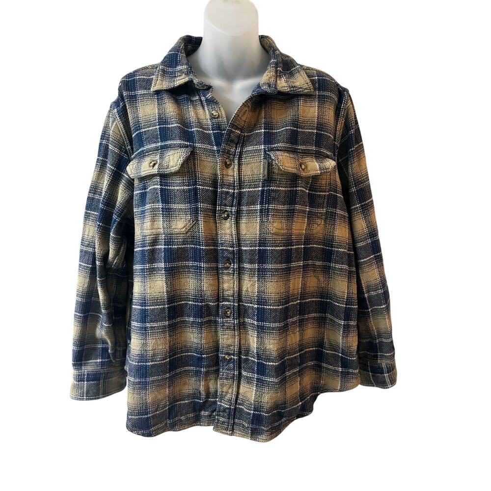 Guide Series Vintage 100% cotton flannel sz L